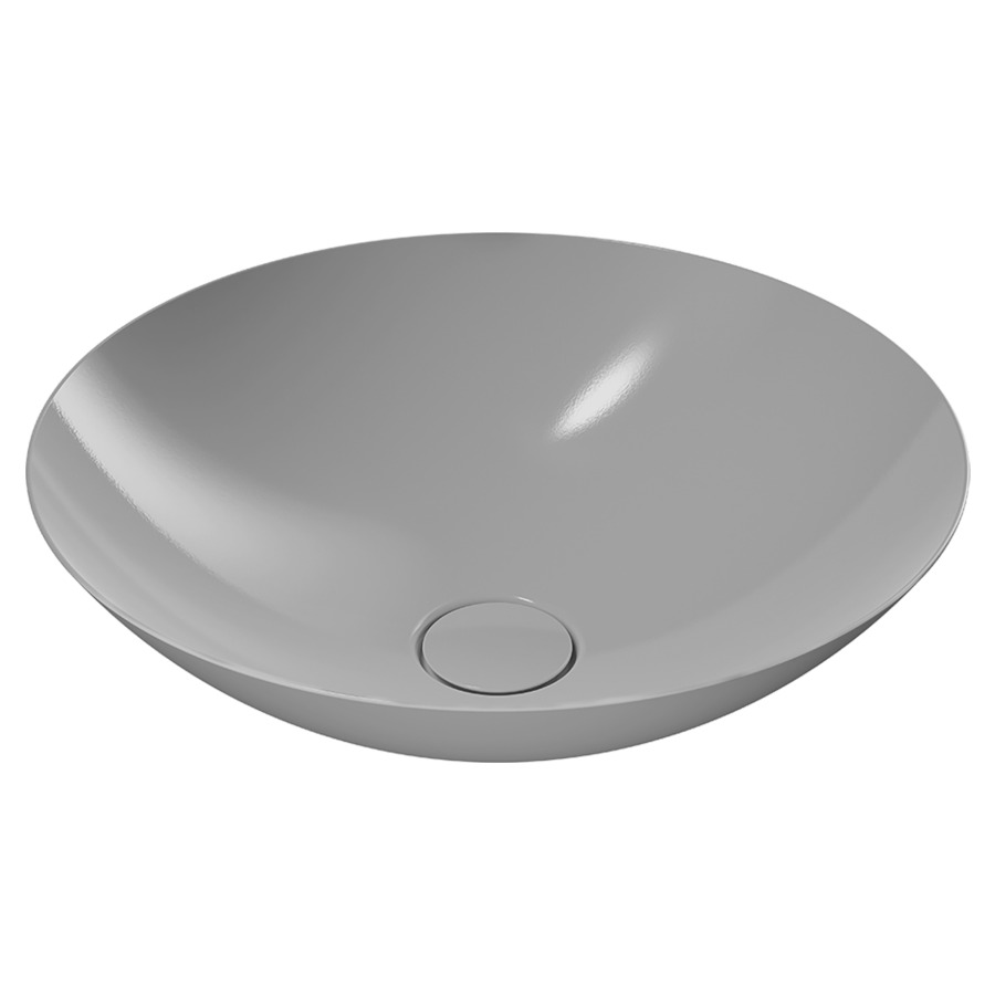 Lavabo à poser AVELLINO
D 45 cm, acier
sans trop-plein