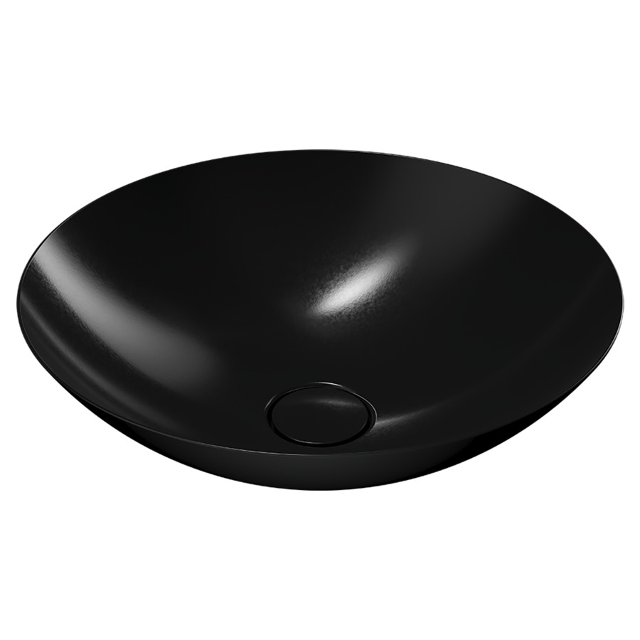 Lavabo à poser AVELLINO
D 45 cm, acier
sans trop-plein