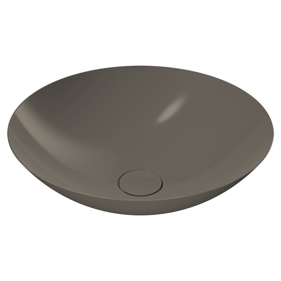 Lavabo à poser AVELLINO
D 45 cm, acier
sans trop-plein