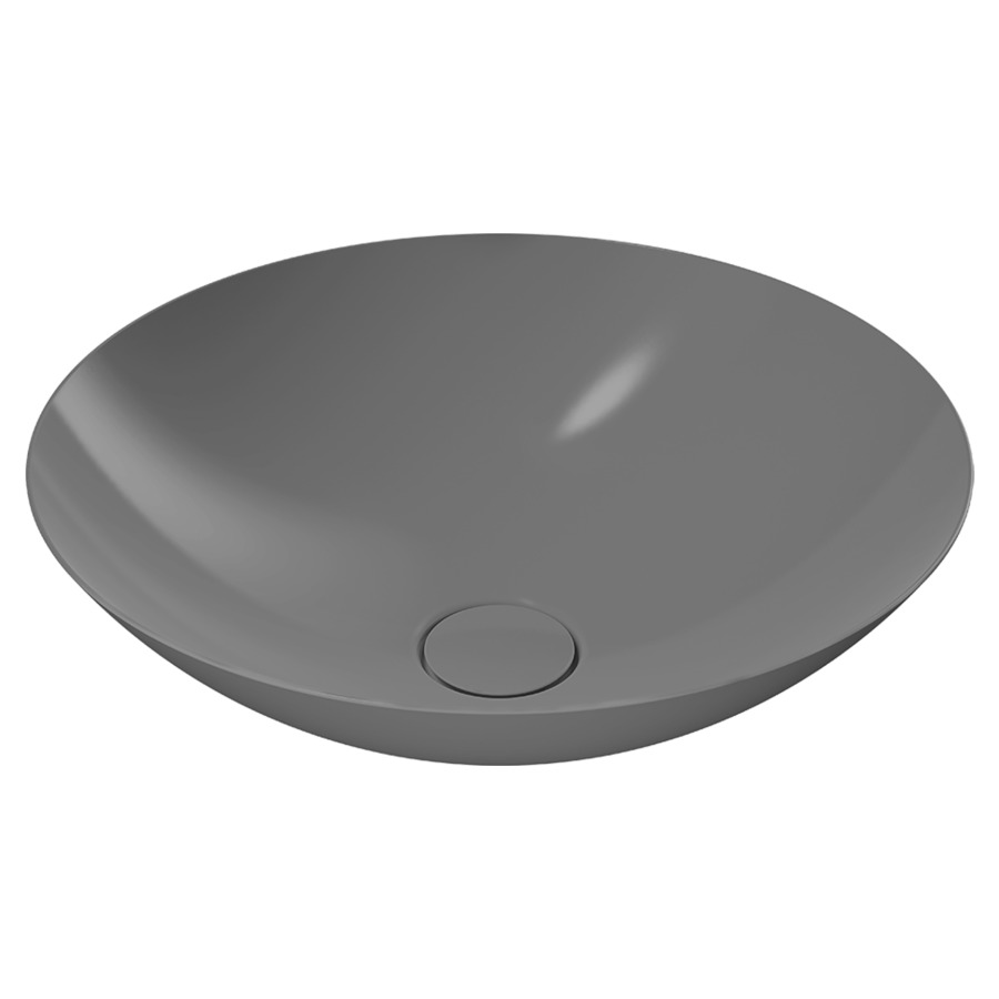 Lavabo à poser AVELLINO
D 45 cm, acier
sans trop-plein