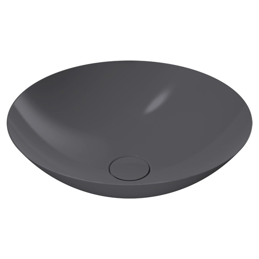 Lavabo à poser AVELLINO
D 45 cm, acier
sans trop-plein