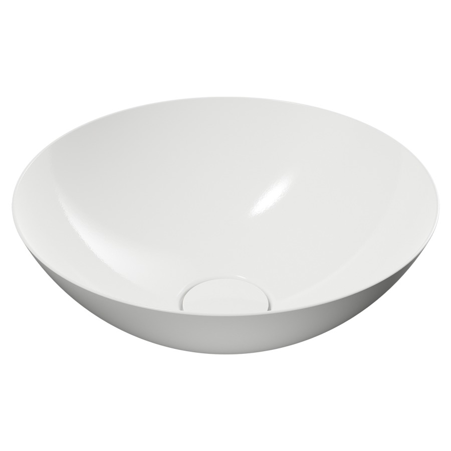 Lavabo à poser AVELLINO
D 36 cm, acier
sans trop-plein