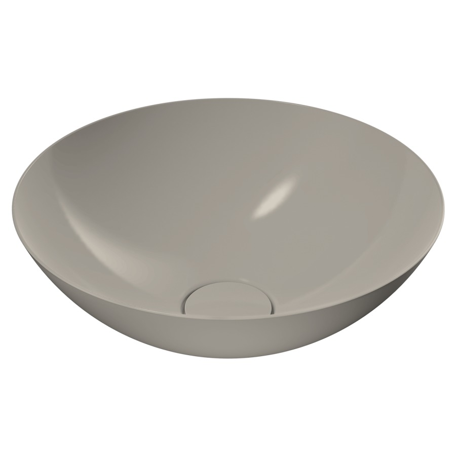 Lavabo à poser AVELLINO
D 36 cm, acier
sans trop-plein