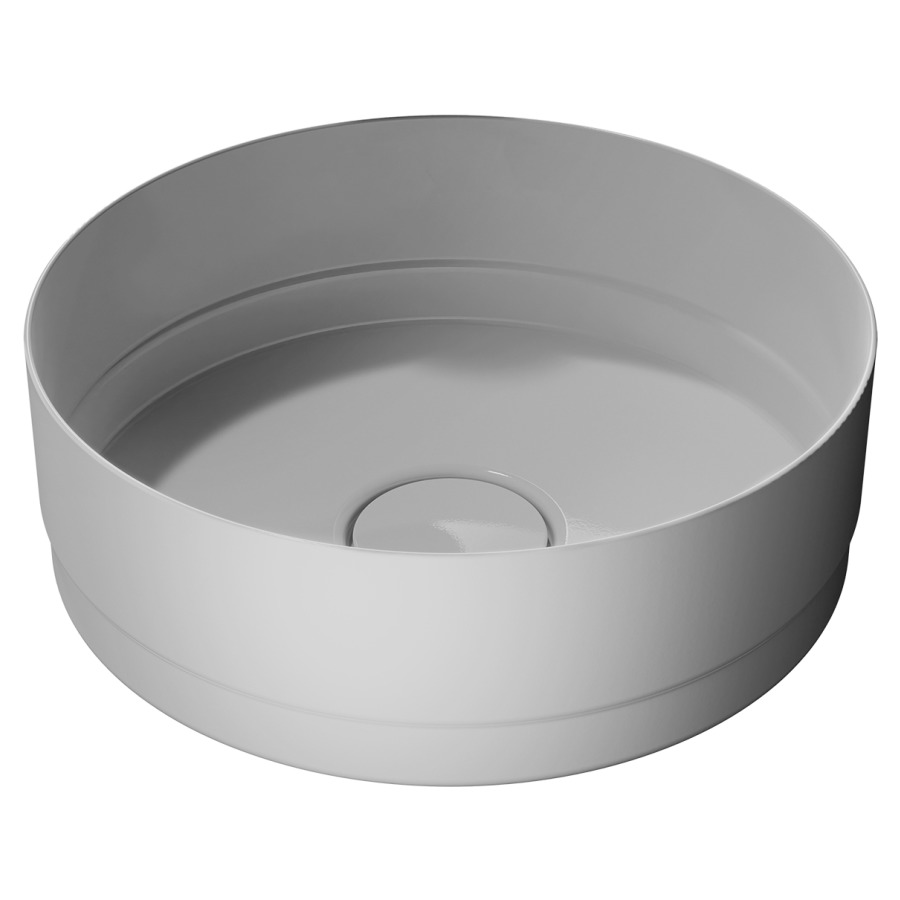 Lavabo à poser NUEVA
D 32 cm, acier
sans trop-plein