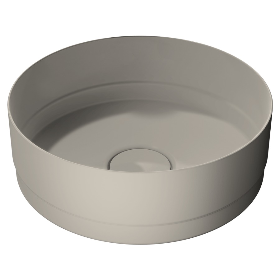 Lavabo à poser NUEVA
D 32 cm, acier
sans trop-plein