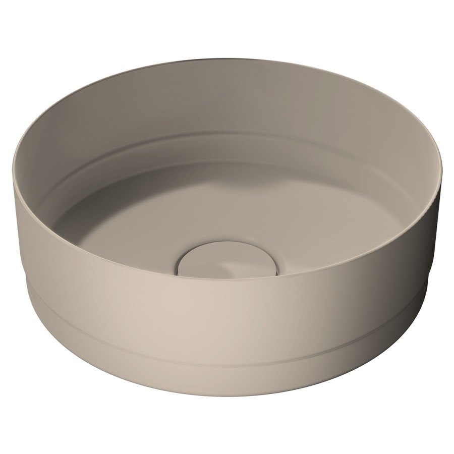 Lavabo à poser NUEVA
D 32 cm, acier
sans trop-plein