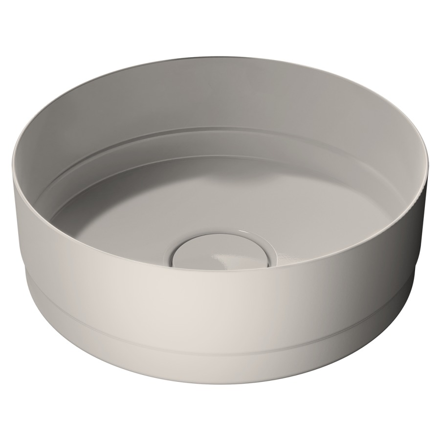 Lavabo à poser NUEVA
D 32 cm, acier
sans trop-plein