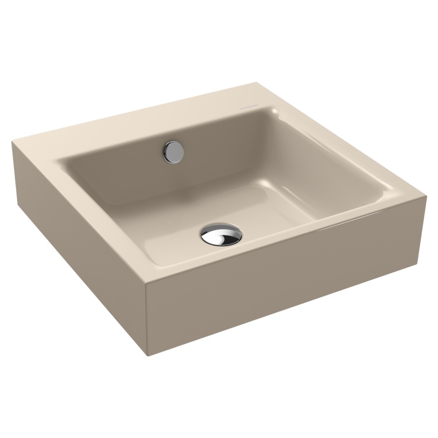 Lavabo PURO
46 x 46 x 12 cm, acier
avec garniture de trop-plein
blanc et isolation phonique
émaillé des deux côtés