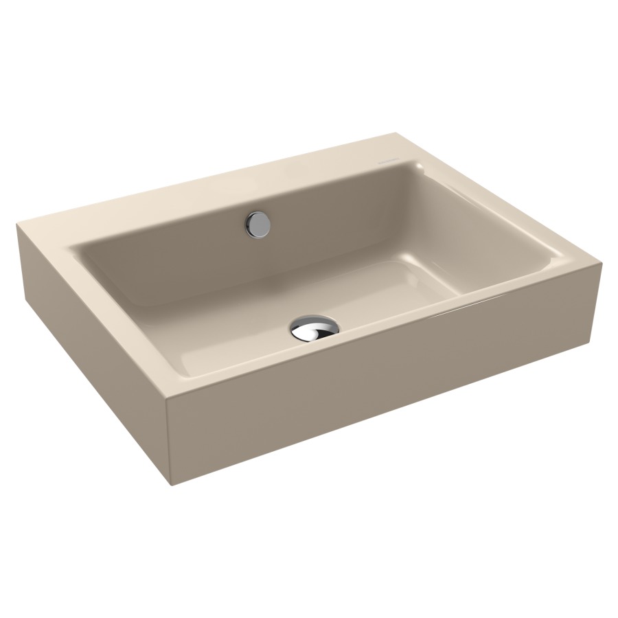 Lavabo PURO
60 x 46 x 12 cm, acier
avec garniture de trop-plein
blanc et isolation phonique
émaillé des deux côtés