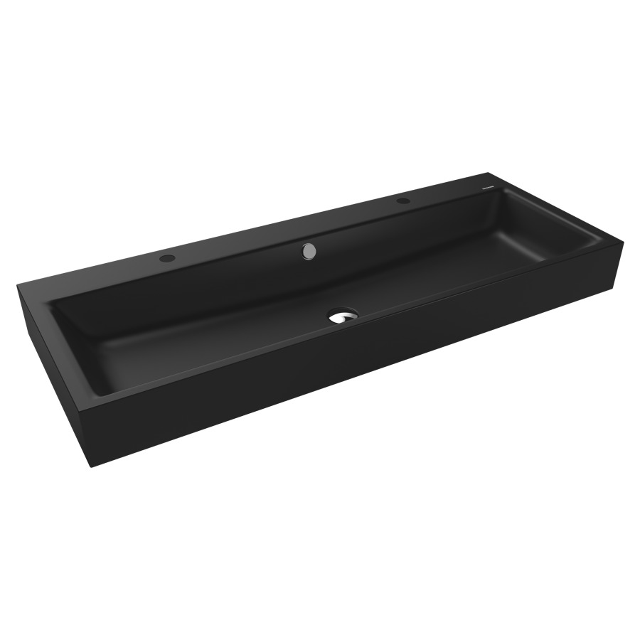Lavabo PURO
120 x 46 x 12 cm, acier
avec garniture de trop-plein
blanc et isolation phonique
émaillé des deux côtés