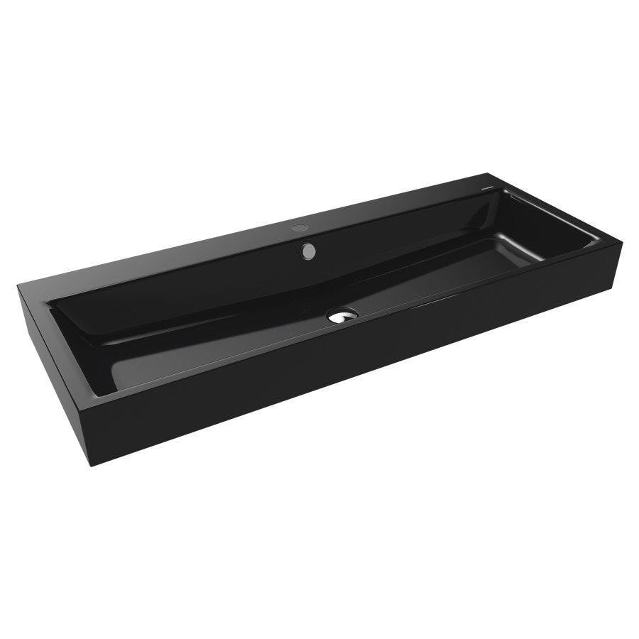 Lavabo PURO
120 x 46 x 12 cm, acier
avec garniture de trop-plein
blanc et isolation phonique
émaillé des deux côtés