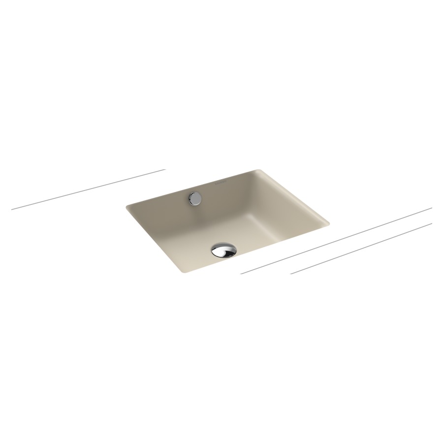 Lavabo à encastrer PURO
46 x 38,5 cm, acier
avec garniture de trop-plein
blanc et isolation phonique
émaillé des deux côtés