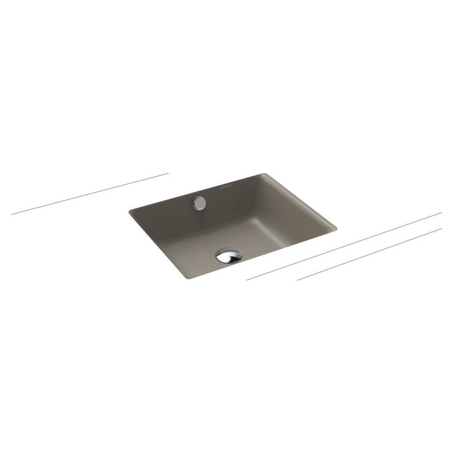 Lavabo à encastrer PURO
46 x 38,5 cm, acier
avec garniture de trop-plein
blanc et isolation phonique
émaillé des deux côtés