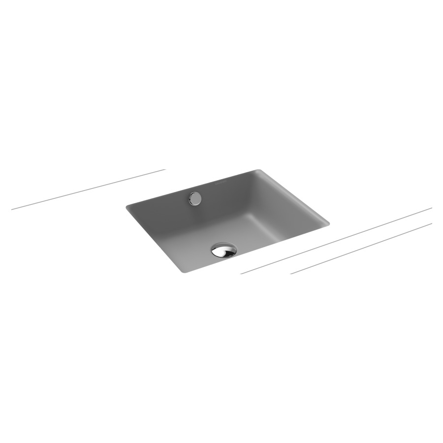 Lavabo à encastrer PURO
46 x 38,5 cm, acier
avec garniture de trop-plein
blanc et isolation phonique
émaillé des deux côtés