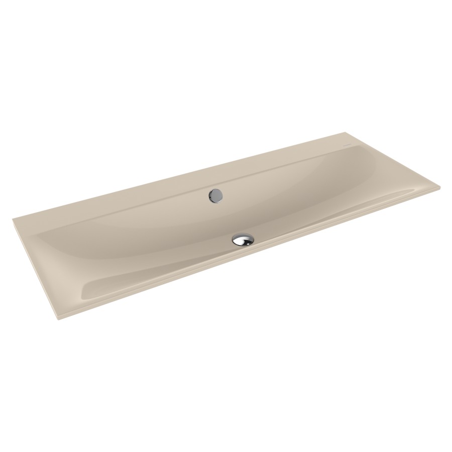Lavabo à encastrer SILENIO
120 x 46 x 1,4 cm, acier
avec garniture de trop-plein
blanc et isolation phonique
émaillé des deux côtés