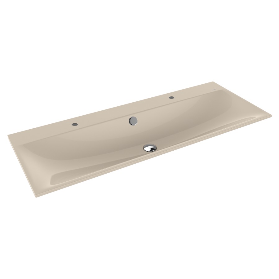 Lavabo à encastrer SILENIO
120 x 46 x 1,4 cm, acier
avec garniture de trop-plein
blanc et isolation phonique
émaillé des deux côtés