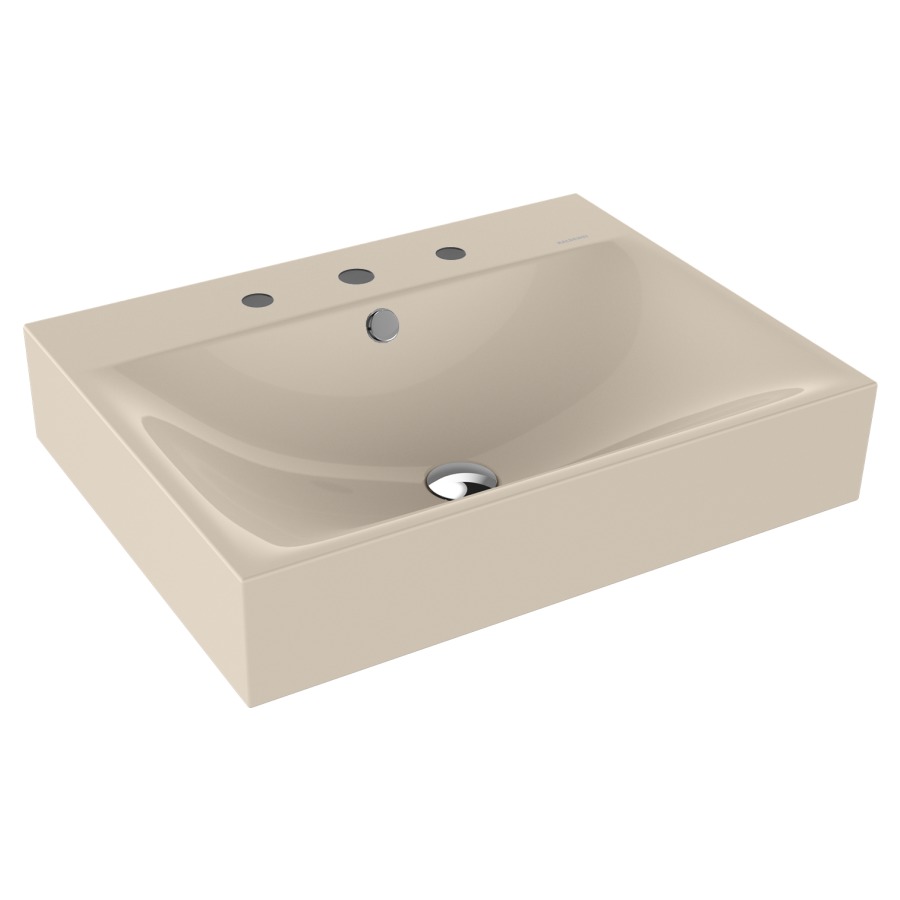 Lavabo SILENIO
60 x 46 x 12 cm, acier
avec garniture de trop-plein
blanc et isolation phonique
émaillé des deux côtés