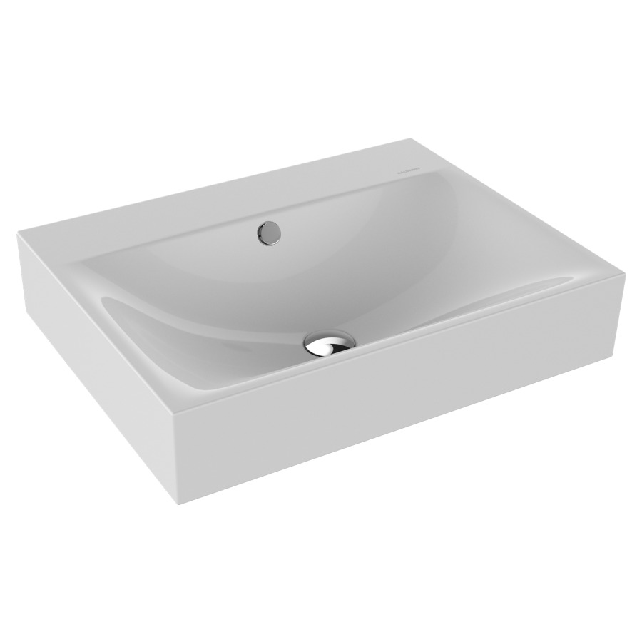 Lavabo SILENIO
60 x 46 x 12 cm, acier
avec garniture de trop-plein
blanc et isolation phonique
émaillé des deux côtés