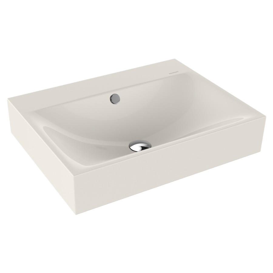 Lavabo SILENIO
60 x 46 x 12 cm, acier
avec garniture de trop-plein
blanc et isolation phonique
émaillé des deux côtés