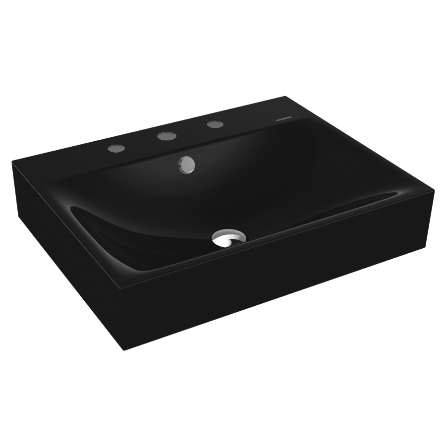 Lavabo SILENIO
60 x 46 x 12 cm, acier
avec garniture de trop-plein
blanc et isolation phonique
émaillé des deux côtés
