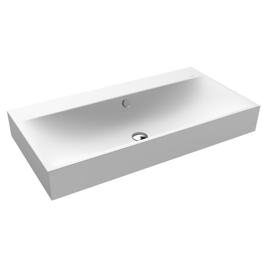 Lavabo SILENIO
90 x 46 x 12 cm, acier
avec garniture de trop-plein
blanc et isolation phonique
émaillé des deux côtés