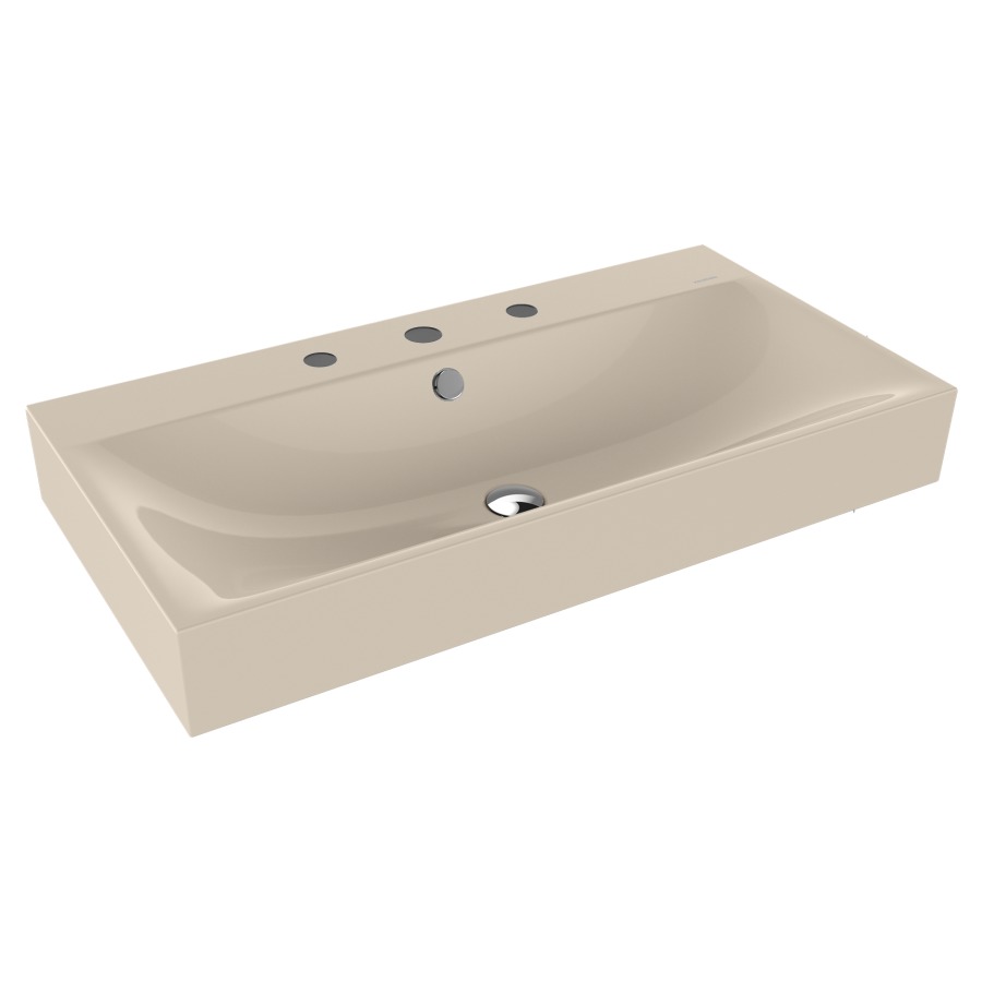 Lavabo SILENIO
90 x 46 x 12 cm, acier
avec garniture de trop-plein
blanc et isolation phonique
émaillé des deux côtés