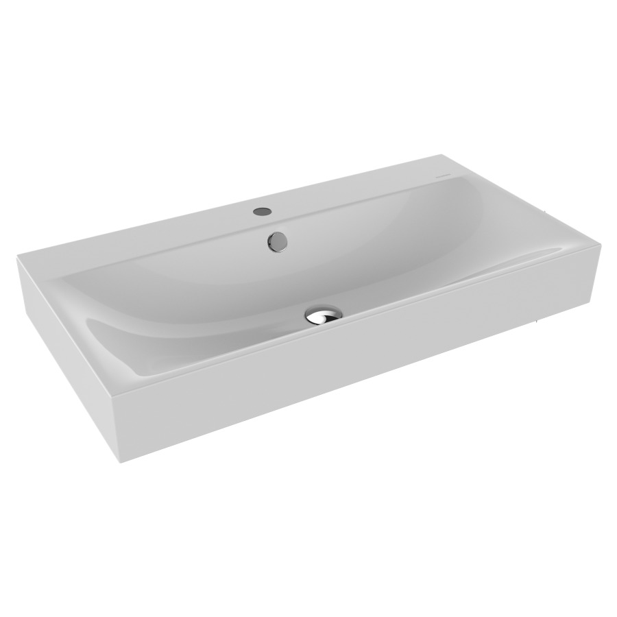 Lavabo SILENIO
90 x 46 x 12 cm, acier
avec garniture de trop-plein
blanc et isolation phonique
émaillé des deux côtés