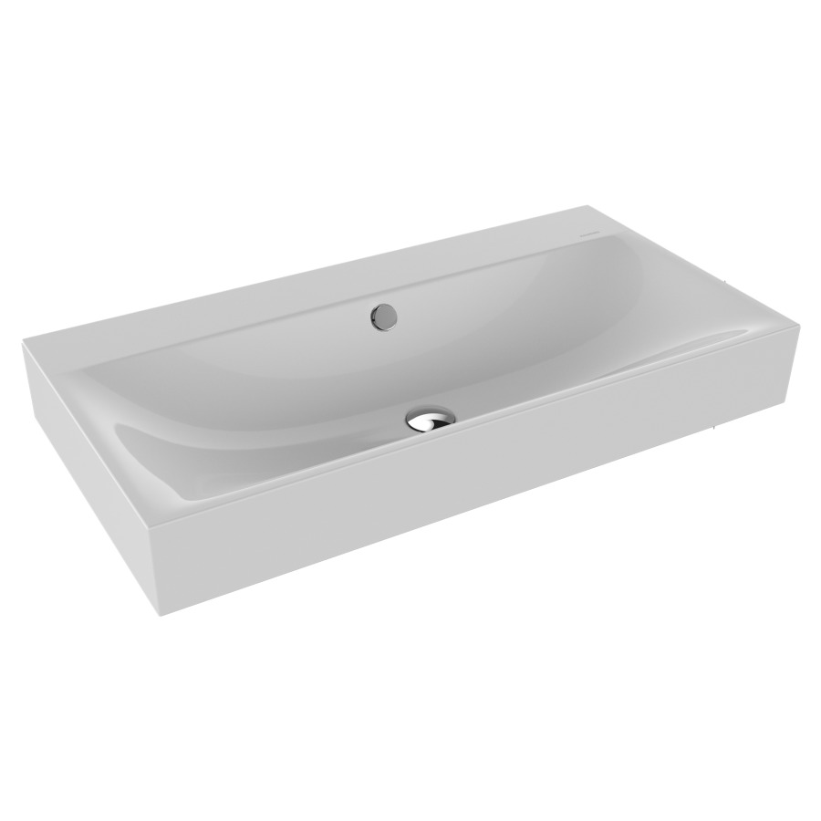 Lavabo SILENIO
90 x 46 x 12 cm, acier
avec garniture de trop-plein
blanc et isolation phonique
émaillé des deux côtés
