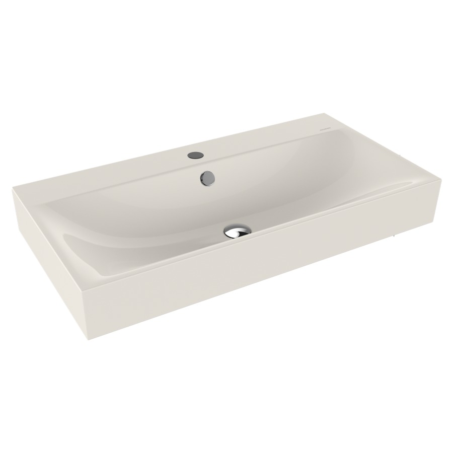 Lavabo SILENIO
90 x 46 x 12 cm, acier
avec garniture de trop-plein
blanc et isolation phonique
émaillé des deux côtés