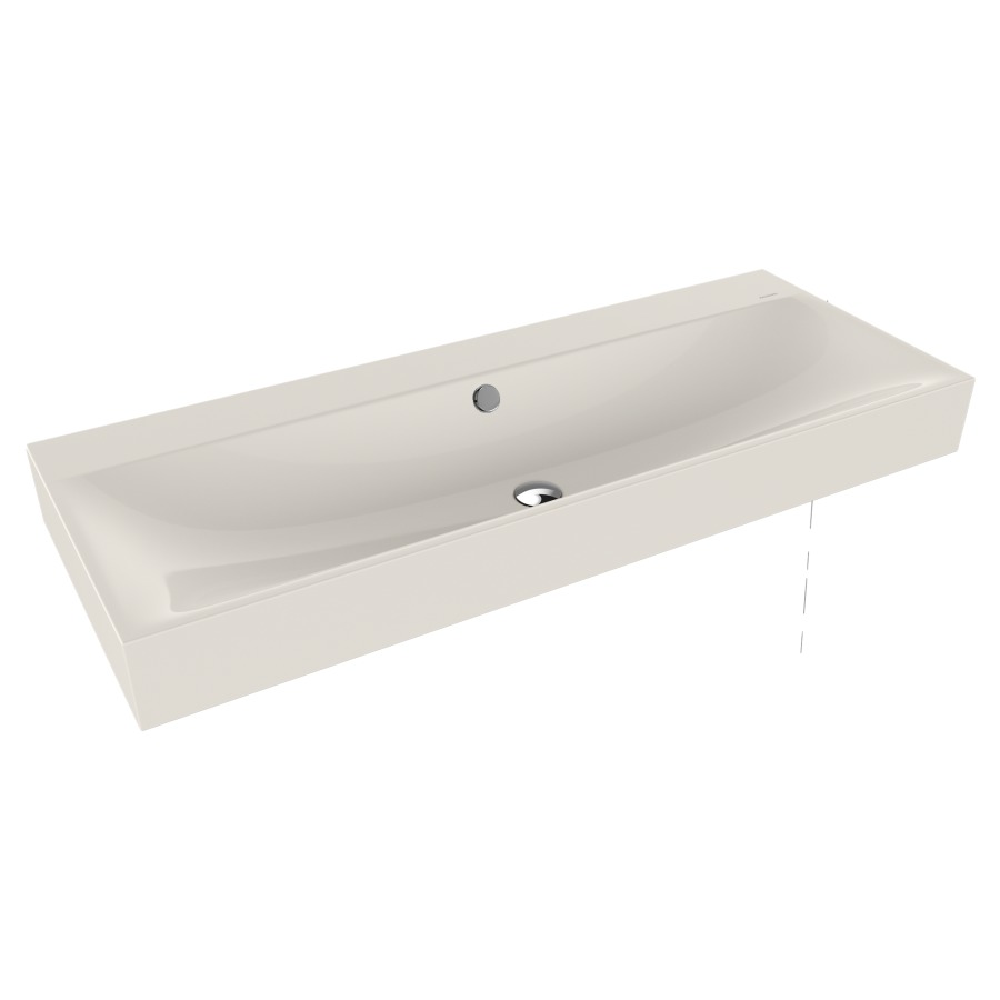Lavabo SILENIO
120 x 46 x 12 cm, acier
avec garniture de trop-plein
blanc et isolation phonique
émaillé des deux côtés