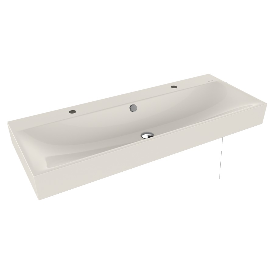 Lavabo SILENIO
120 x 46 x 12 cm, acier
avec garniture de trop-plein
blanc et isolation phonique
émaillé des deux côtés