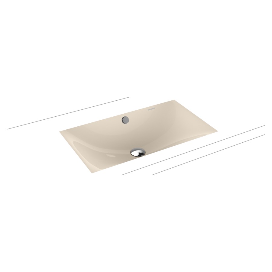 Lavabo à encastrer SILENIO
63,4 x 39,1 cm, acier
avec garniture de trop-plein
blanc et isolation phonique
émaillé des deux côtés