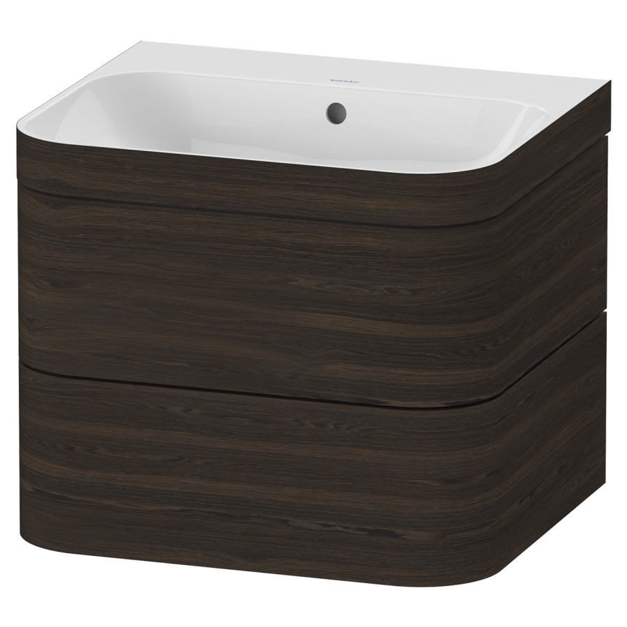 Combination de lavabo HAPPY
D.2 PLUS, 57,5 x 49 x 46,8 cm
élément à 2 tiroirs
lavabo avec trop-plein
avec plaque de recourvrement
en couleur de meuble
siphon, soupape d'écoulement
Push Open incl.