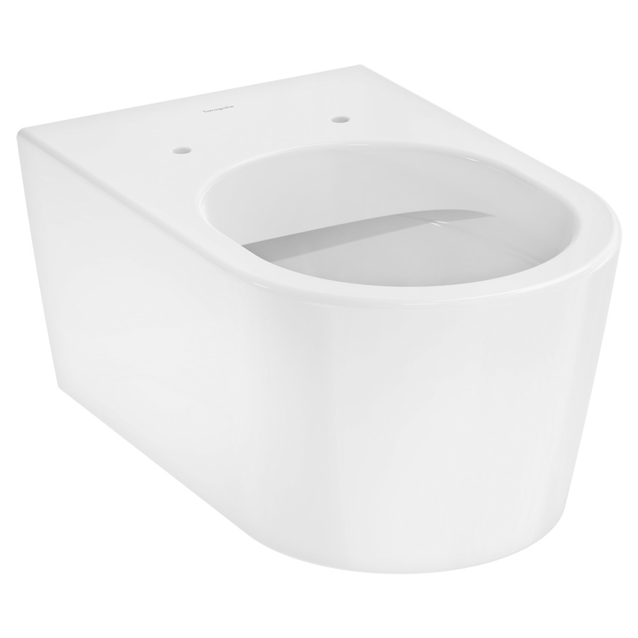 Cuvette murale ELUPURA S UP
céramique, sans bord de
rinçage, pour chasse d'eau à
encastrer, SmartClean