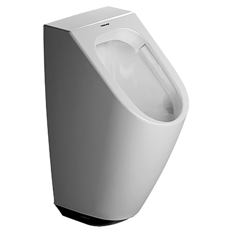 Urinoir à aspiration ME BY
STARCK, rimless, céramique
pour alimentations à batterie
entrée d'eau derrière
sortie cachée horizontale
commande électronique
matériel de fixation, sans set
de raccordement réseau