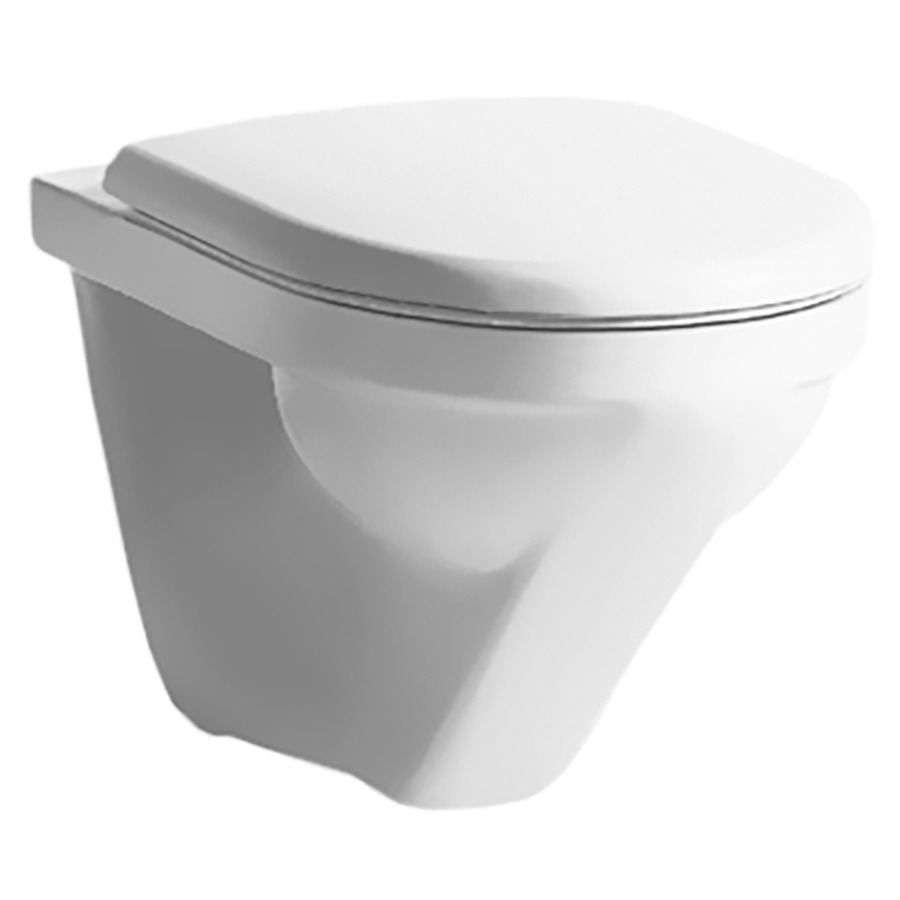 Cuvette murale MODERNA R UP
rimless, céramique
pour chasse d'eau à encastrer