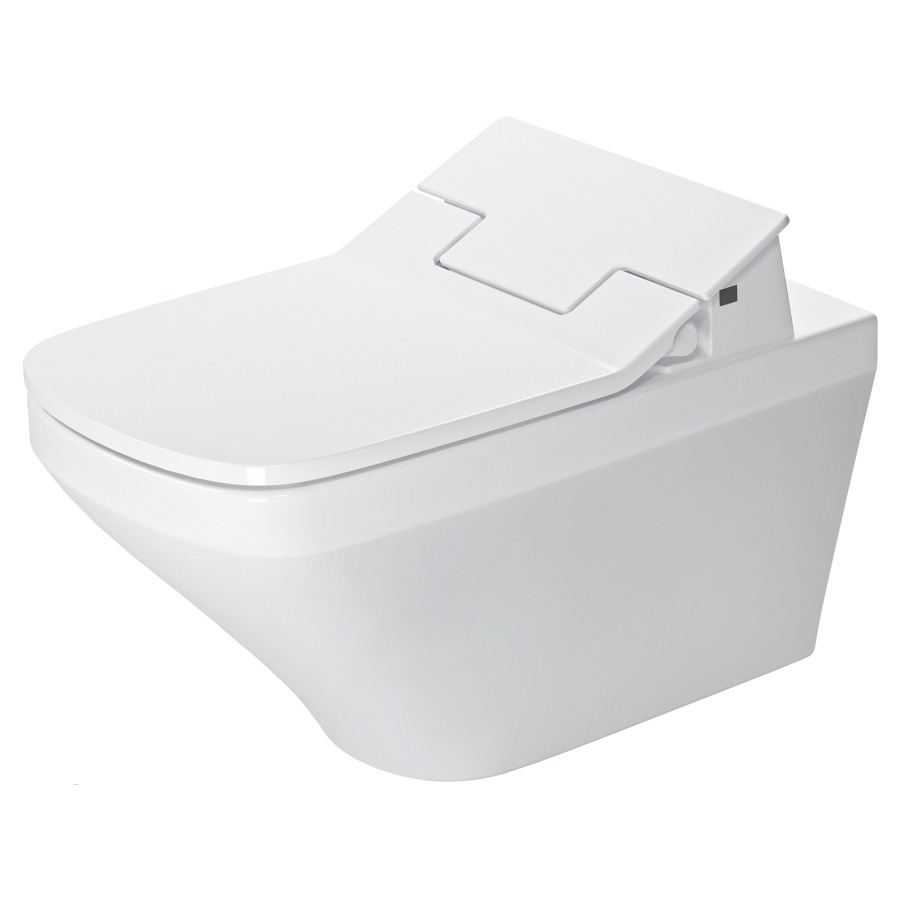 Cuvette murale DURASTYLE UP
62 x 37 cm, rimless, céramique
pour chasse d'eau à encastrer
pour support WCdouche
SensoWash, avec raccordements
cachés, matériel de fixation
Durafix