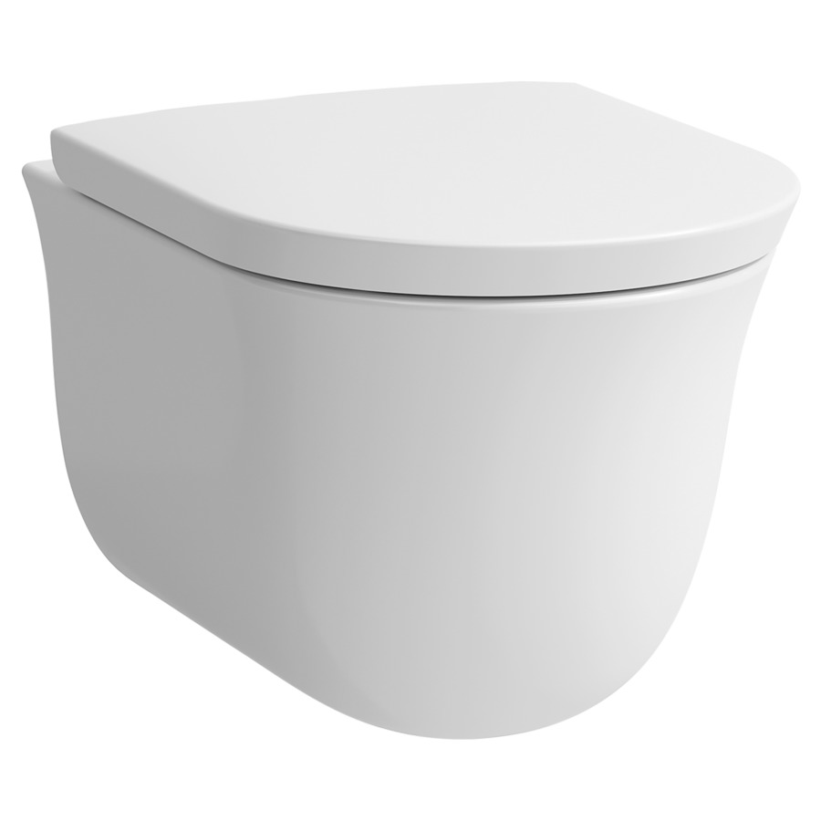 Cuvette murale THE NEW CLASSIC
UP, rimless, céramique
pour chasse d'eau à encastrer
