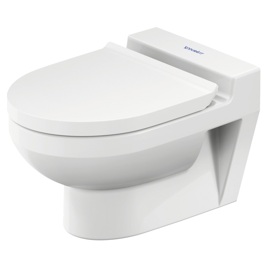 Cuvette murale DURAVIT No.1 UP
modèle pour enfants
céramique, rimless, pour
chasse d'eau à encastrer
