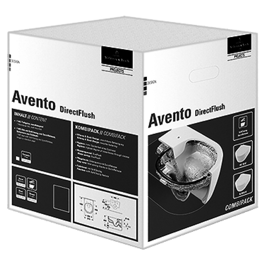 Cuvette murale Combi-Pack Avento UP