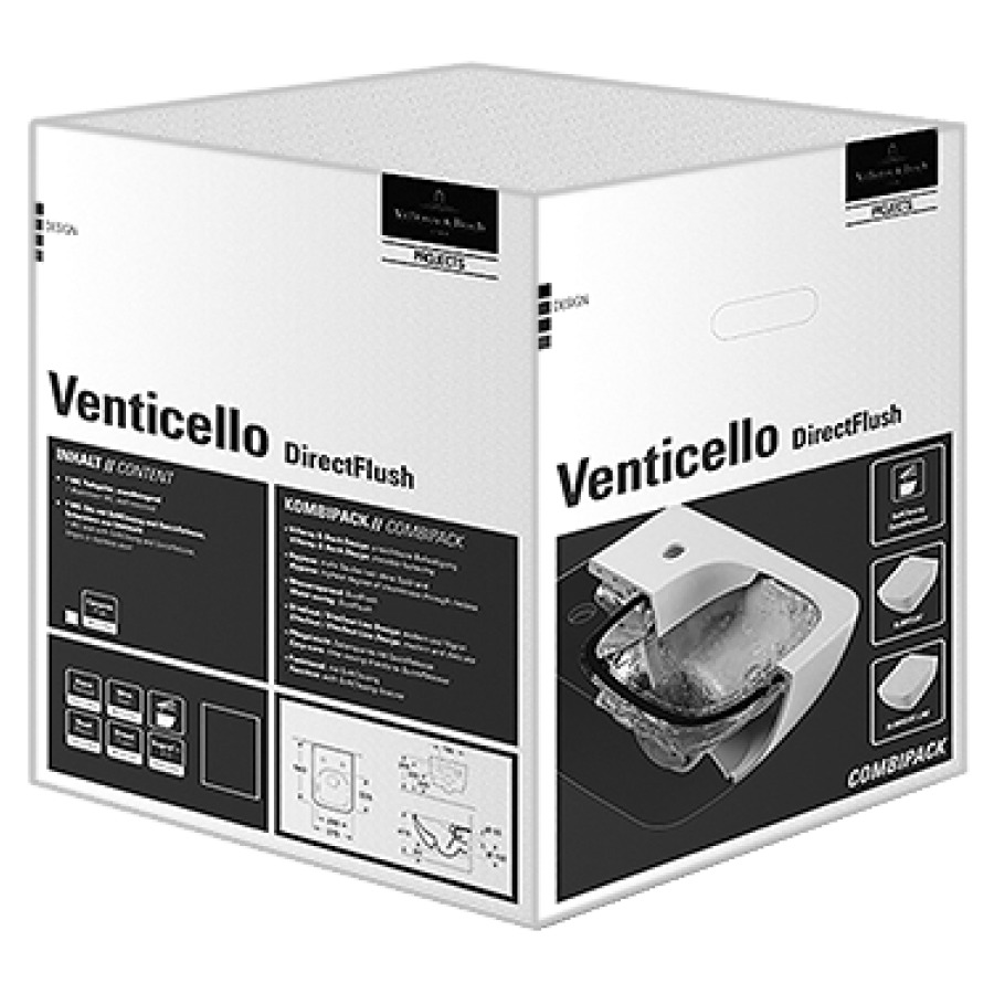 Cuvette murale Combi-Pack Venticello UP