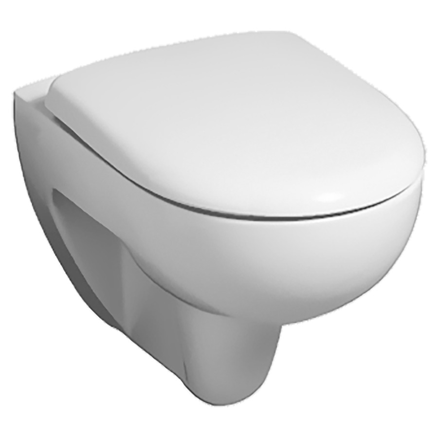Cuvette murale RENOVA UP
Rimfree, céramique
pour chasse d'eau à encastrer