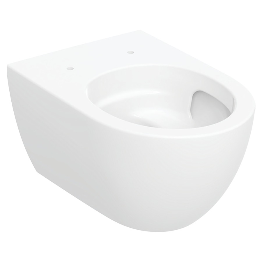 Cuvette murale ACANTO UP
céramique, forme fermée
TurboFlush, pour chasse d'eau
à encastrer, avec matériel de
fixation