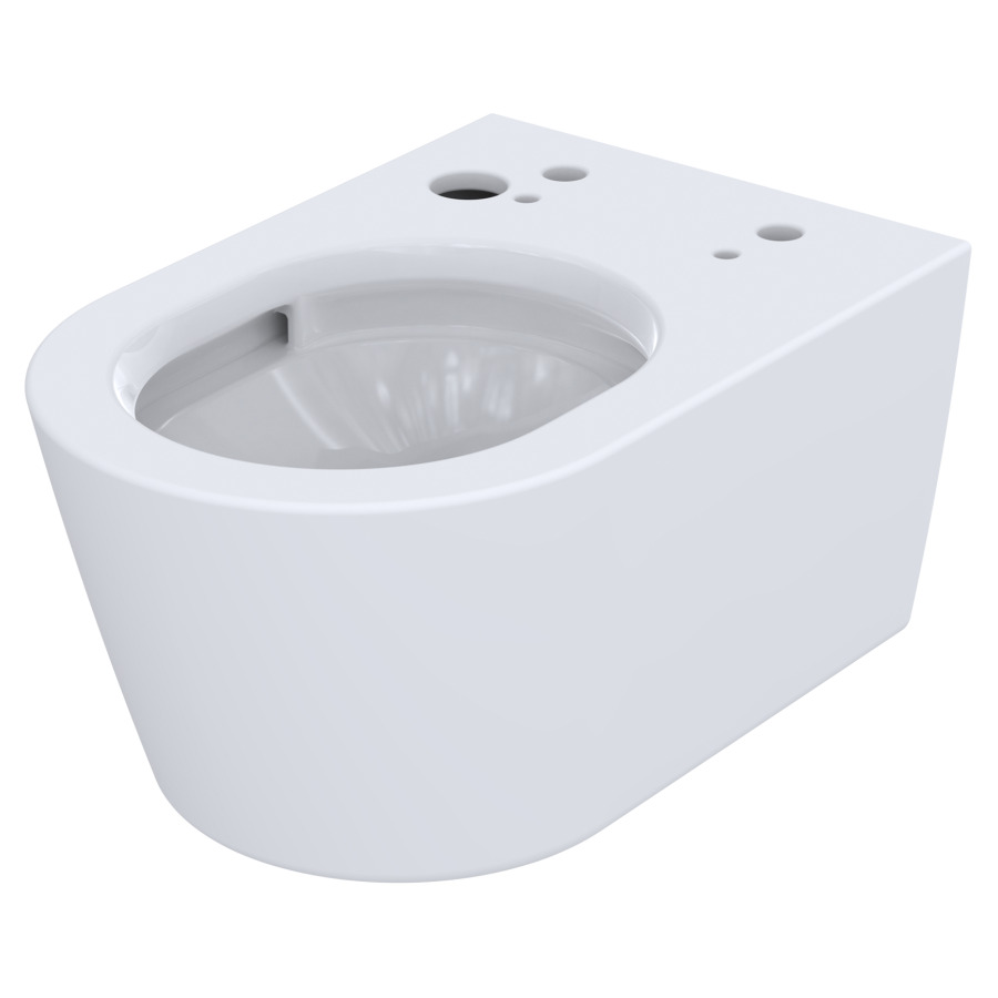 Cuvette murale TOTO RP UP
céramique, sans rebord
système de rinçage
Tornado Flush, pour chasse
d'eau à encastrer
pour Washlet 106691/692, 111658/660
358213/214/215, 358224