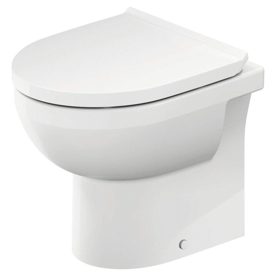 Cuvette au sol DURAVIT No. 1
UP, 48 x 37 cm, céramique
rimless, pour chasse d'eau à
encastrer, sortie horizontal
4,5 L, matériel de fixation