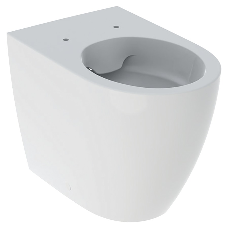 Cuvette au sol ICON UP
Rimfree, céramique
pour chasse d'eau à encastrer