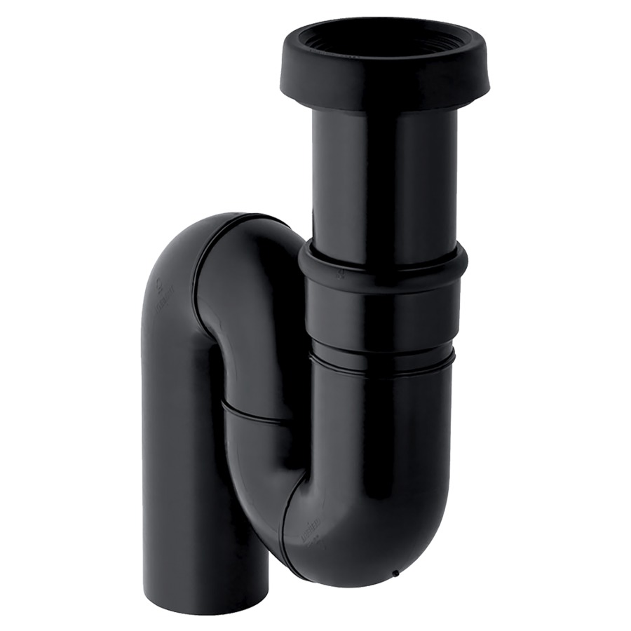 Siphon GEBERIT
vertical, avec
manchette pour cuvette
à position accroupie