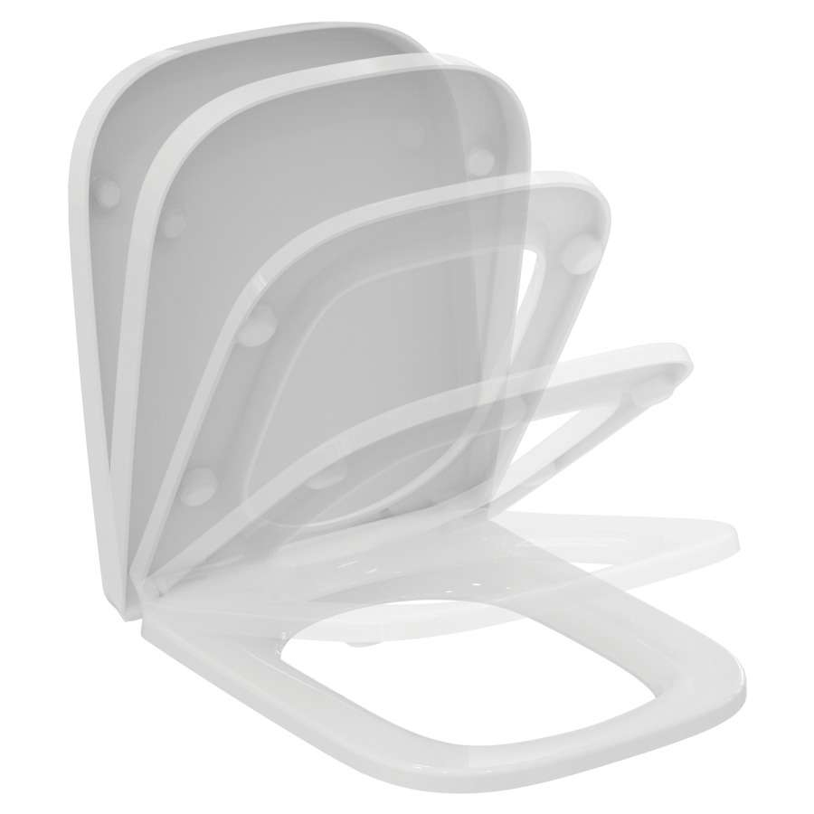 Siège de WC Ideal Standard i.life B avec couvercle