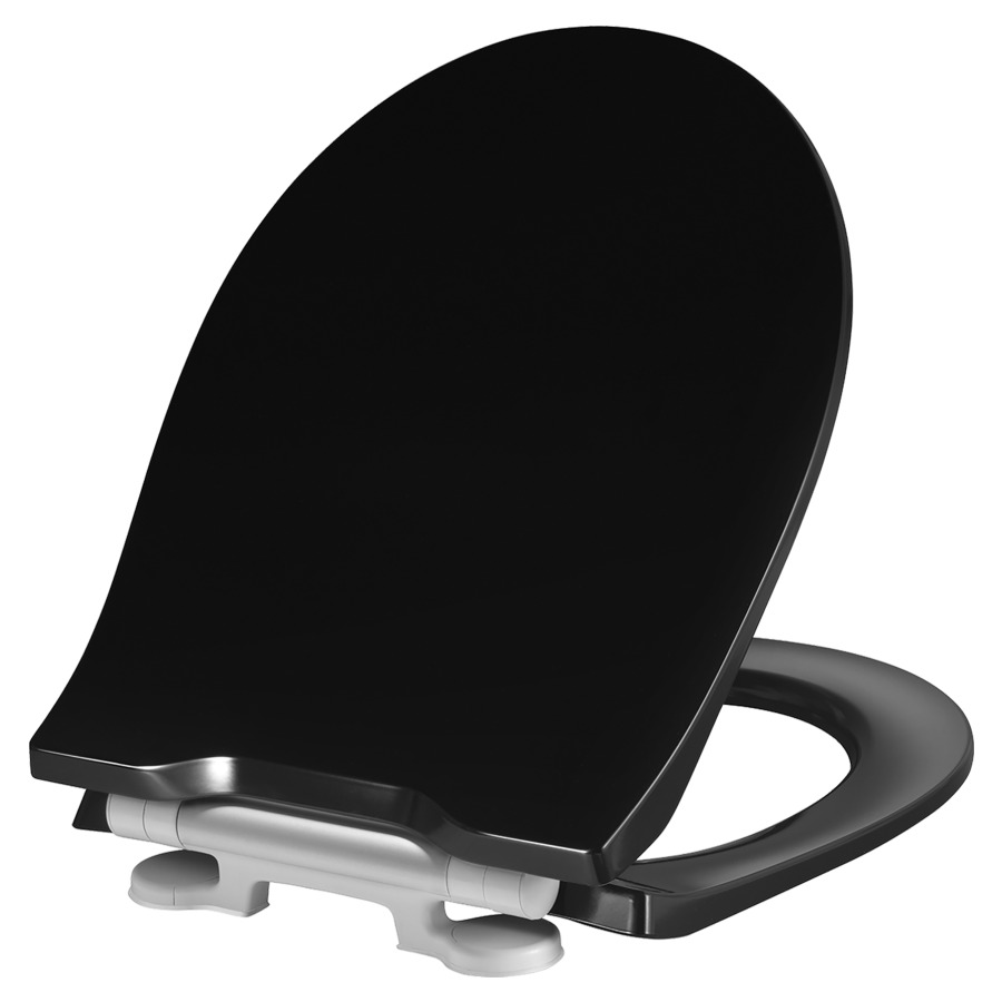 Siège de WC PROJECTA SOLID
PRO,  avec couvercle
abaissement automatique,
polygiene antibactérien
