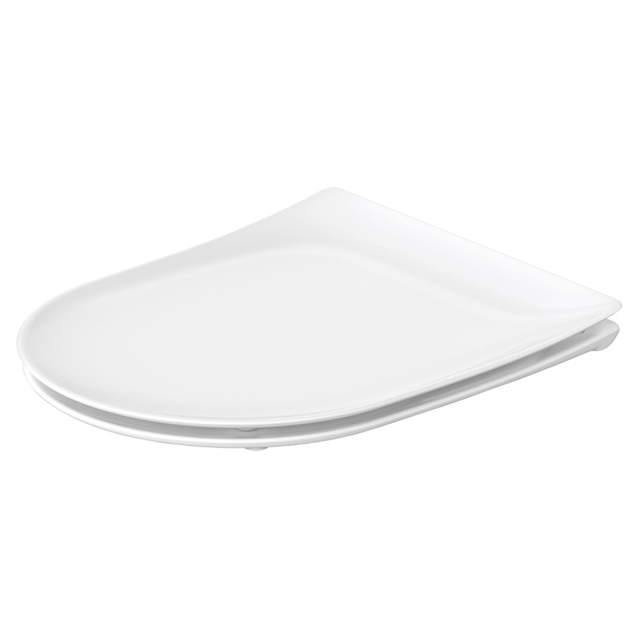 Siège de WC Soleil by Starck avec couvercle